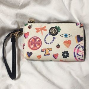 Tory Burch kerrington wristlet wallet purse